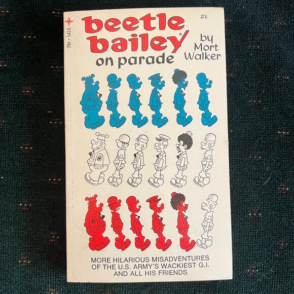 Vintage comicbook 1972  "Beetle Bailey on Parade" by Mort Walker - Picture 1 of 3